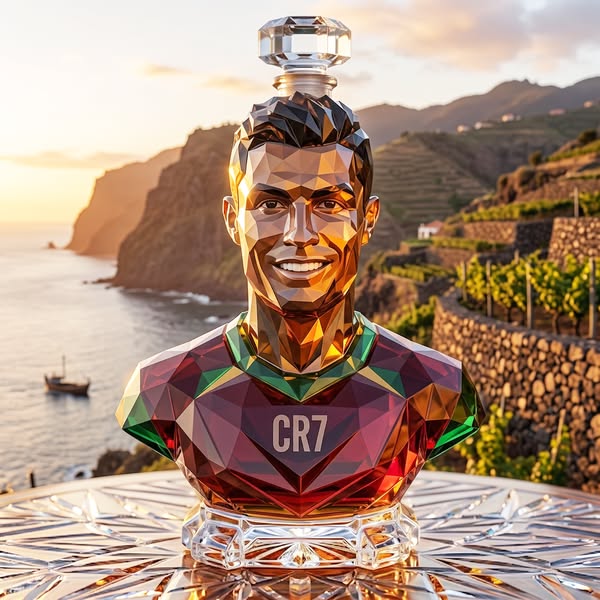 CR7 Limited Edition Whisky Bottle
