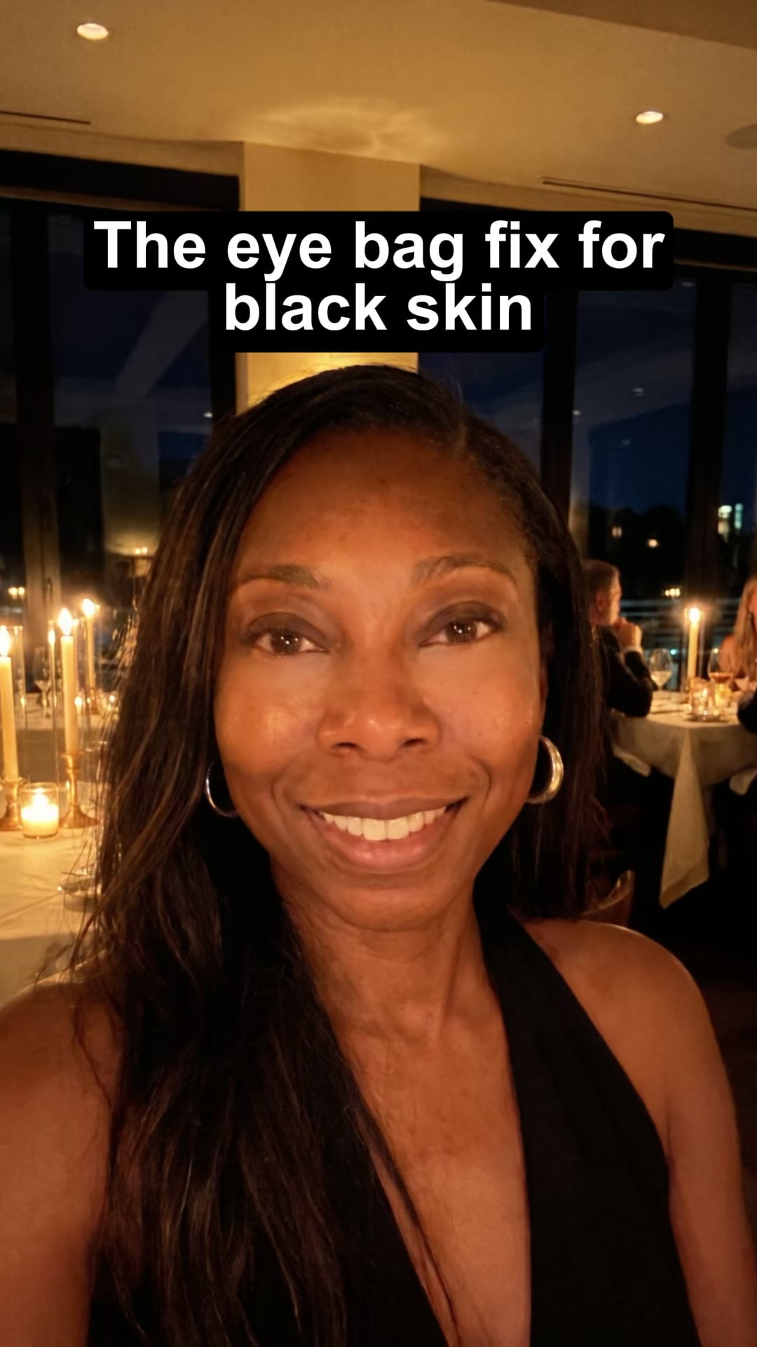 The eye bag fix for black skin