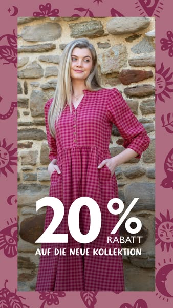 20 % Rabatt auf Damenmode