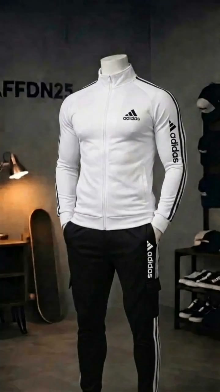 Sportset met rits nu in de opruiming