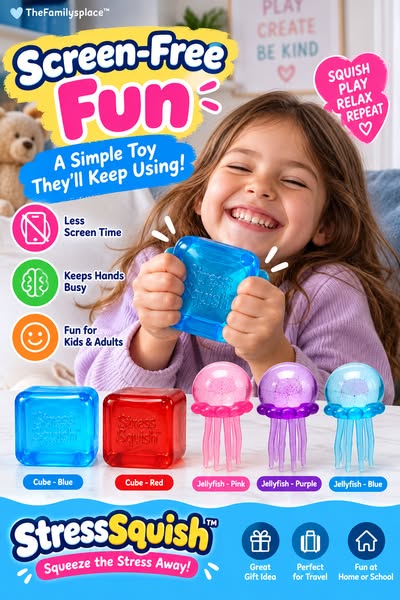 Squeeze. Squish. Stress Less.