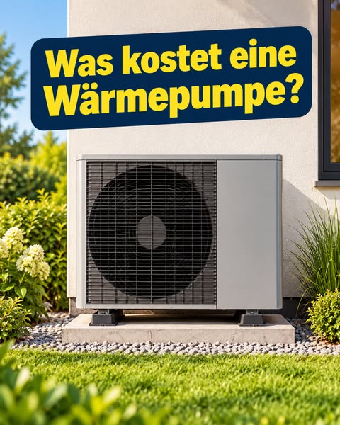 Wärmepumpe: Kosten im Überblick