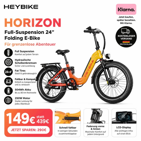 Heybike Horizon – Jetzt nur 149€