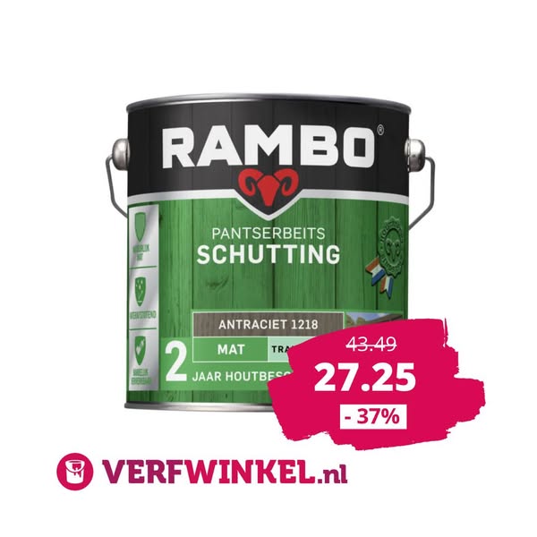 Rambo Pantserbeits Schutting - 2,5 l