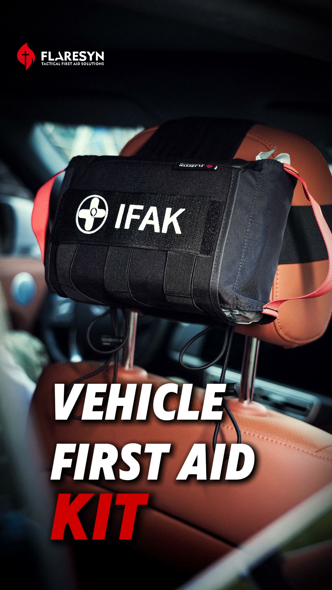 FlareSyn Vehicle Trauma Kits-Headrest