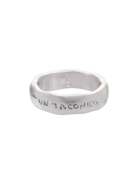 Un Taconeo Silver Ring
