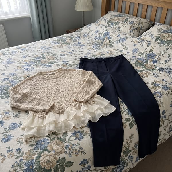The jumper that ended the morning wardrobe negotiation
