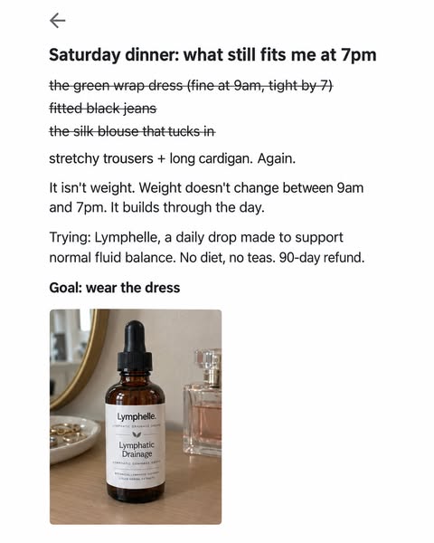 Lighter-feeling evenings, no diet needed