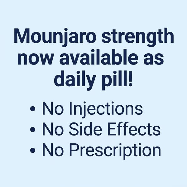 Mounjaro Strength. Now in a Daily Pill.