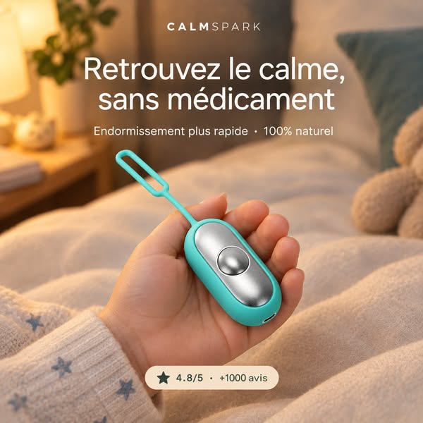 CalmSpark : Profitez de -50 % en ce moment !