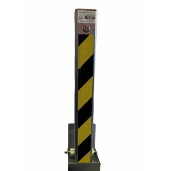 Ramco 70 Driveway Security Bollard Parking Post With Protective Lid