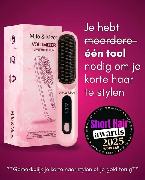 Vervang al je dure stylingtools door één borstel!