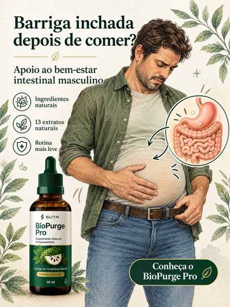 BioPurge Pro — limpeza de dentro para fora.