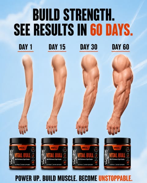 MNERLS VITAL BULL - MUSCLE BUILDING SUPPLEMENT