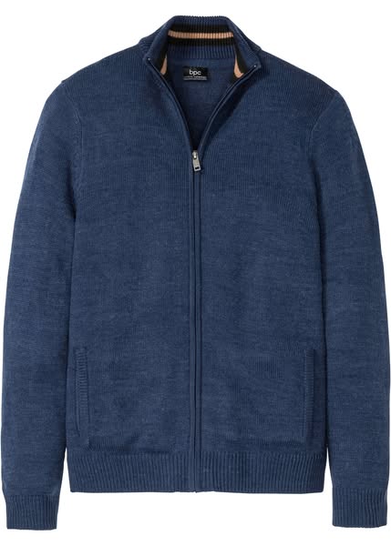 Finstickad cardigan