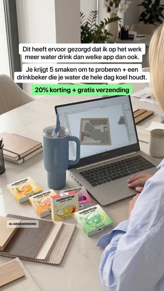 Til je hydratatie naar een hoger niveau