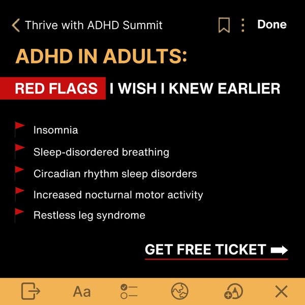 Thrive With ADHD Summit | Online & Free