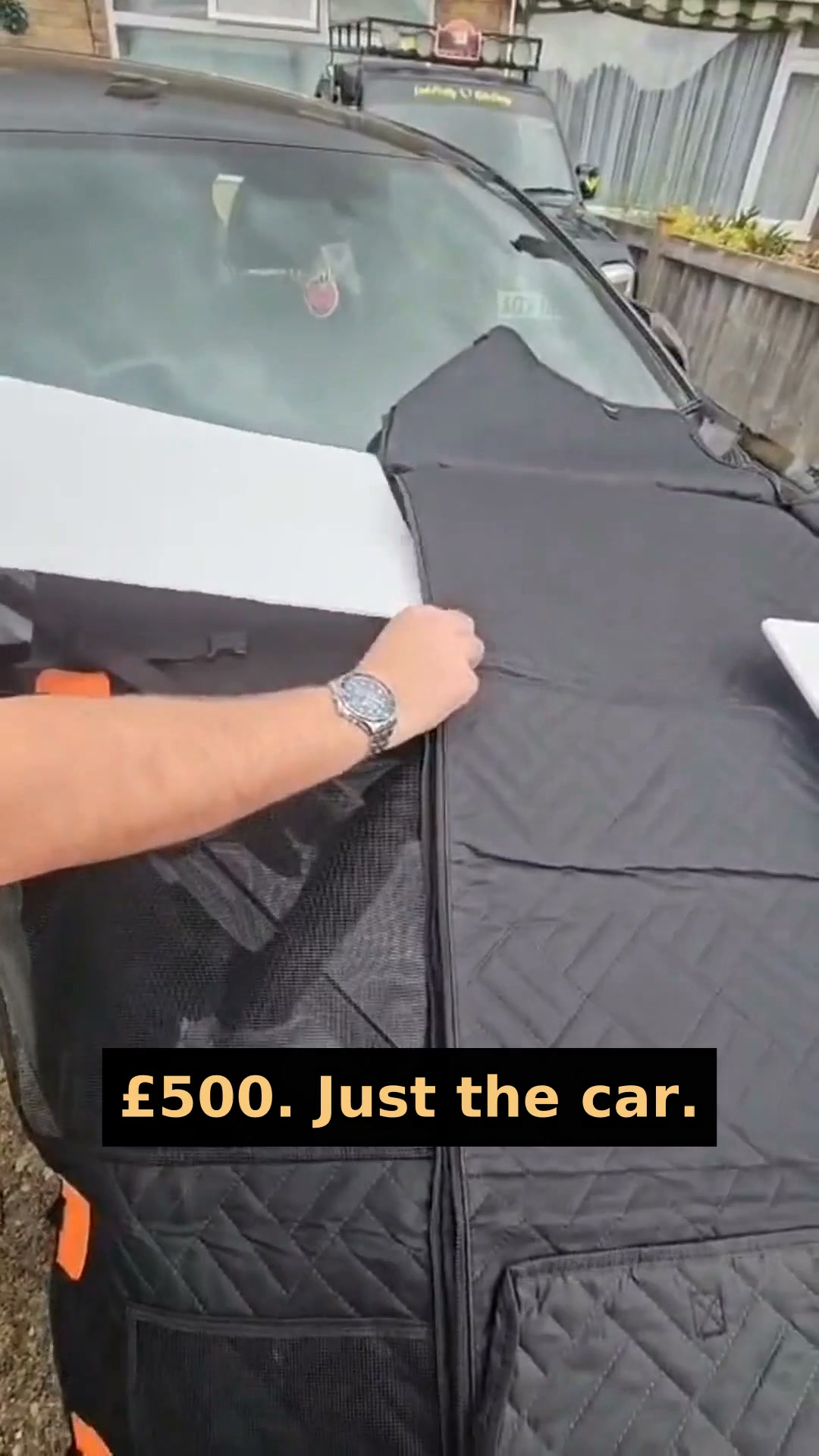 Your back seat, protected