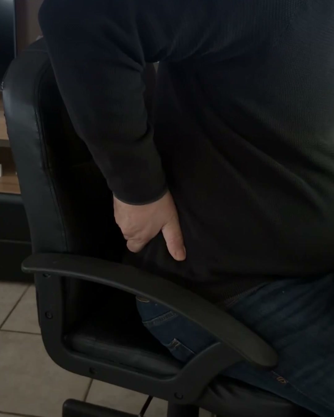 Wo es beim Sitzen drückt