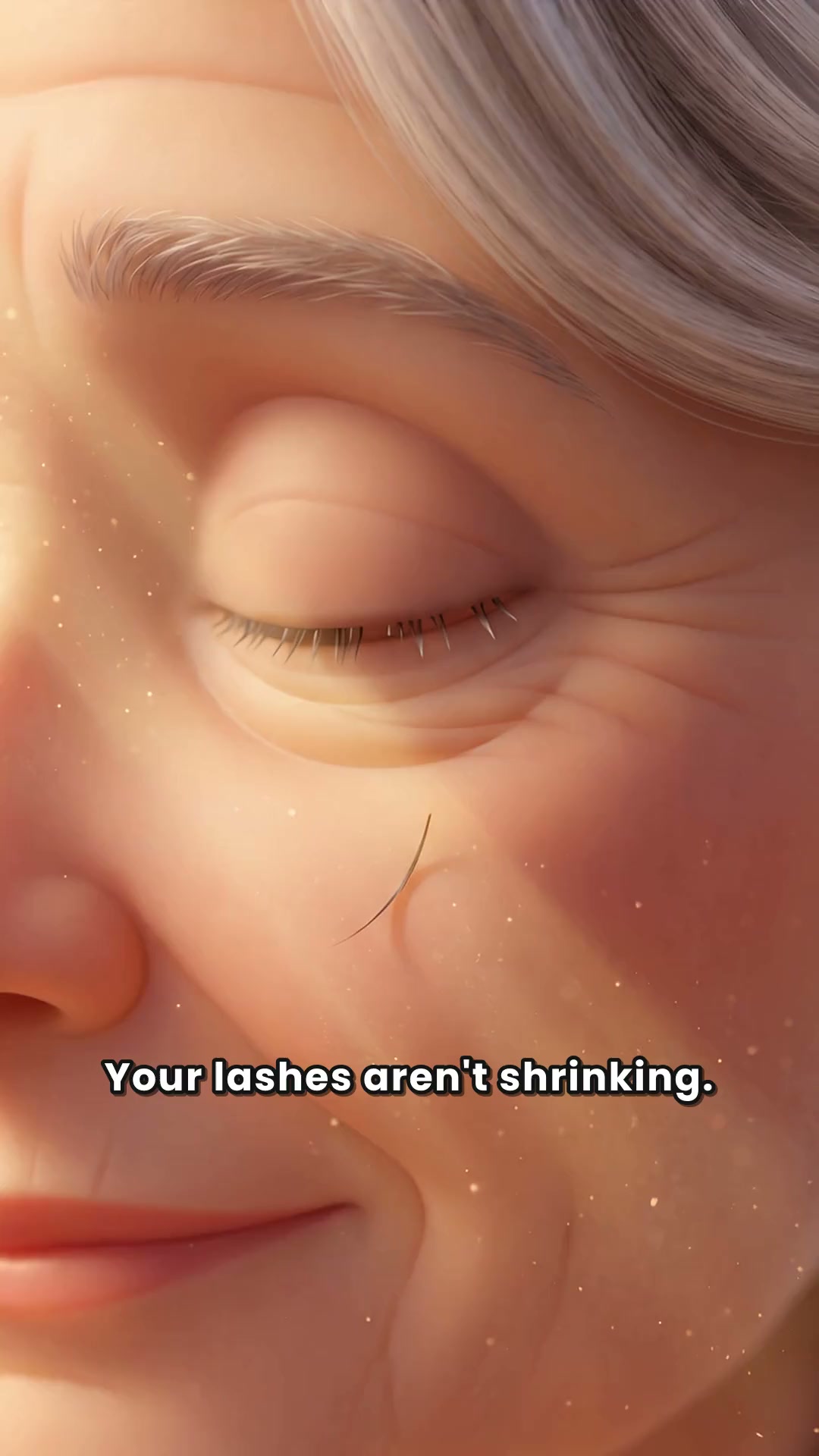 It was never mascara