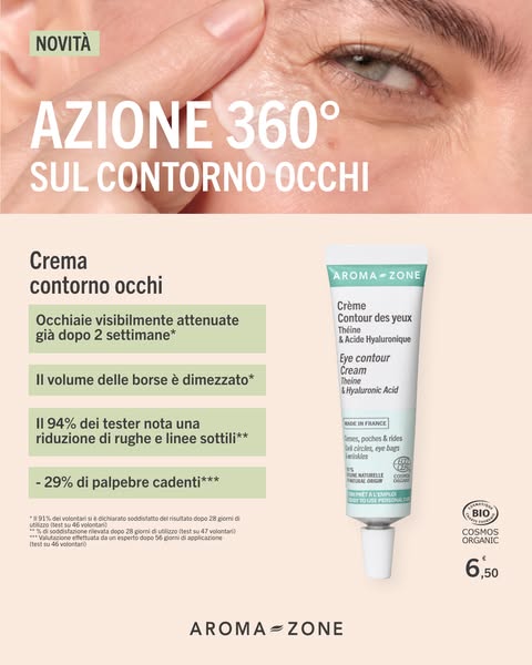 Crema contorno occhi Teina & Acido Ialuronico