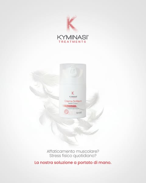 Crema Sollievo Kyminasi · Leggerezza e freschezza dopo lo sforzo