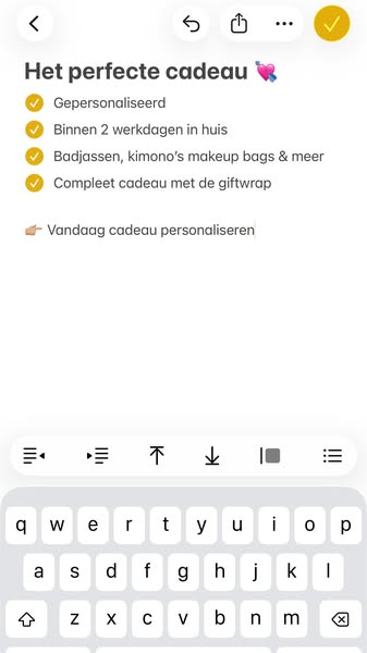 Maak jouw cadeau echt uniek met een naam