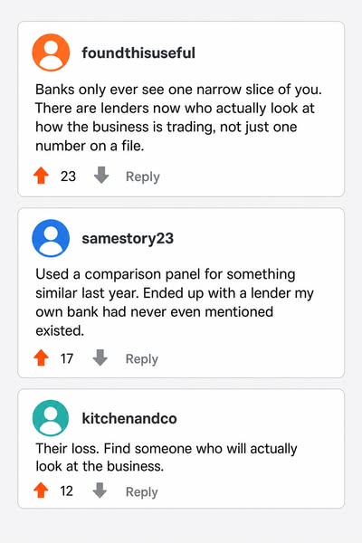 We look beyond your credit score