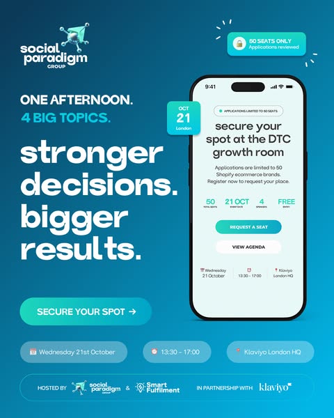DTC Growth Room - 50 Seats Only