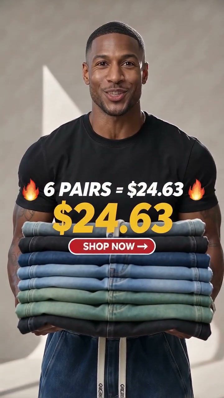 COMFORT OF SWEATPANTS. LOOK OF JEANS.