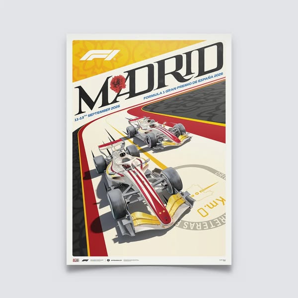 F1 GRAN PREMIO DE ESPAÑA 2026 Poster