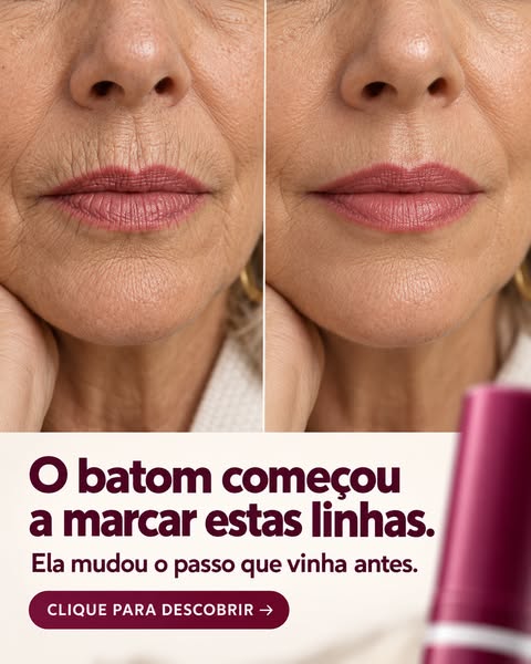 O passo antes do batom