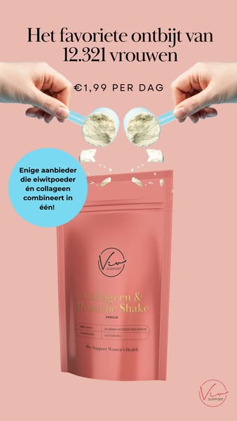 Eiwitpoeder met collageen