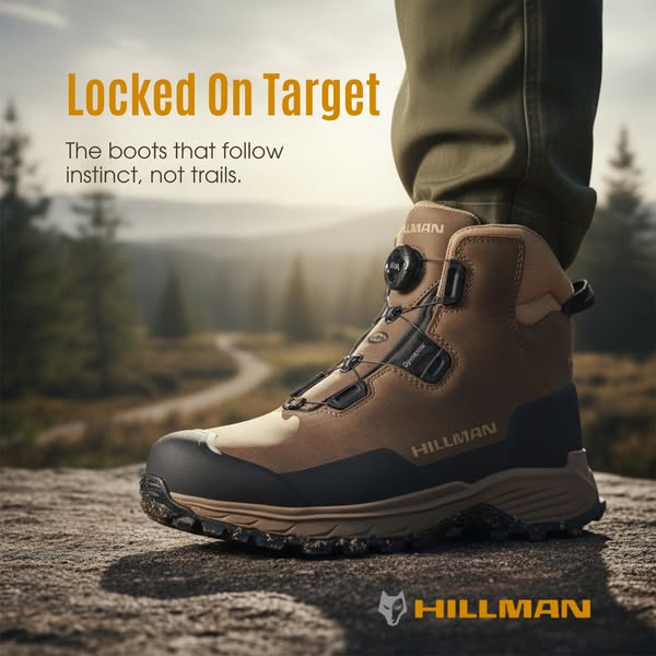 Hunt longer. Hike further