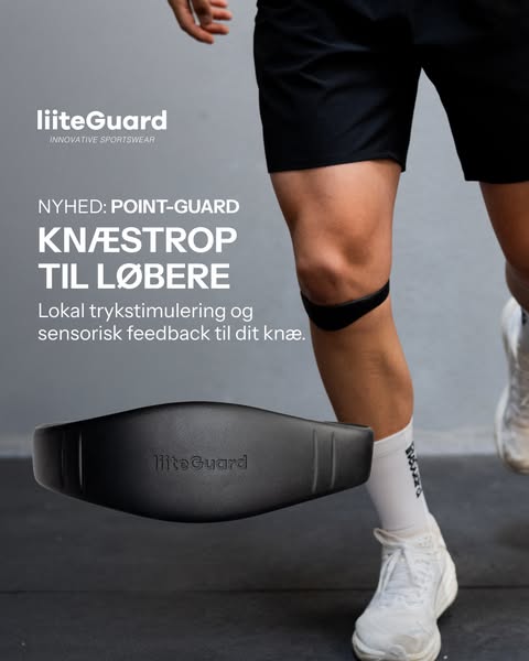 Knæstrop til løbere