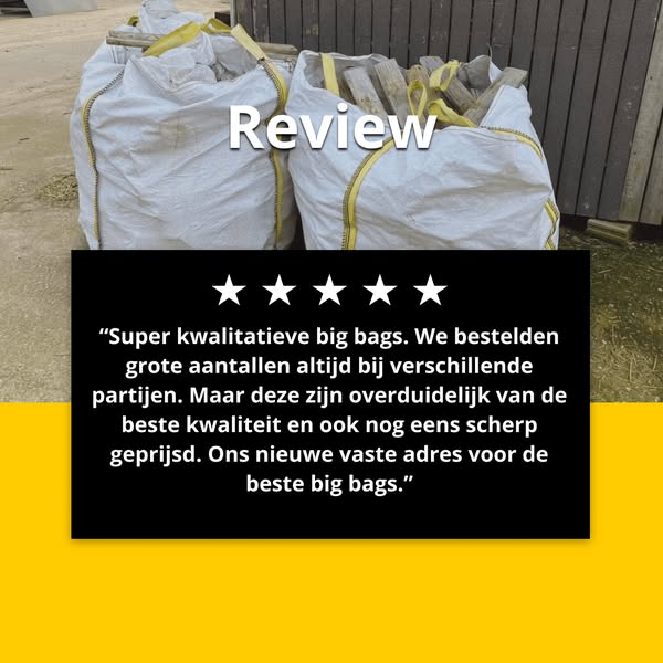 Sterke big bags voor elke klus!