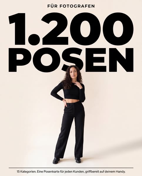 1.200 Posen für Fotografen
