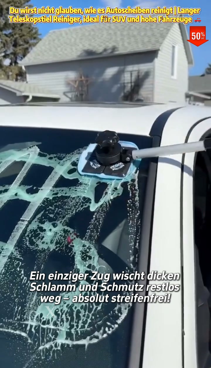 Doppelter magnetischer Scheibenreiniger für das Auto