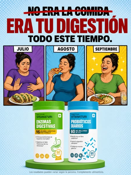 Digiere mejor lo que comes, desde la primera comida