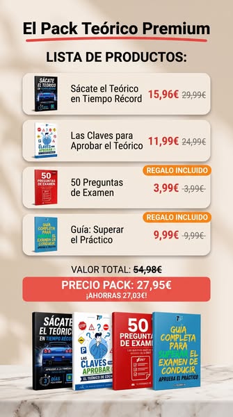 Pack Teórico Premium: 27,95€