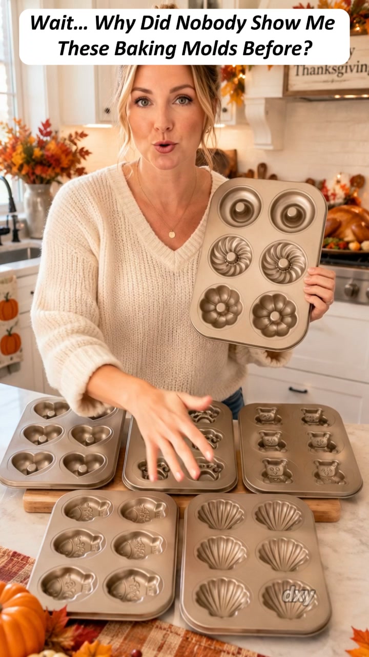 Multi-Cavity Non-Stick Mini Bundt Cake Pan