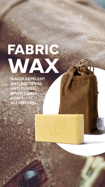 Protect your gear with our fabric wax