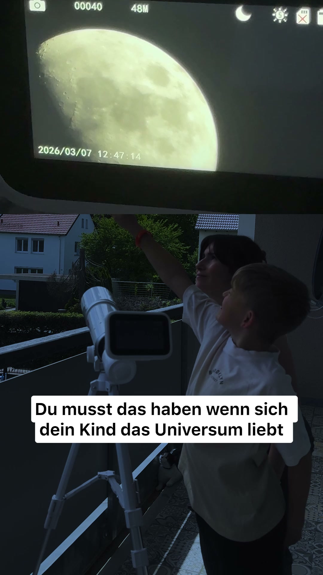 Aktion: Teleskop + GRATIS Bildschirm