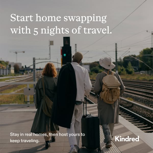 Start home swapping with 5 nights of travel