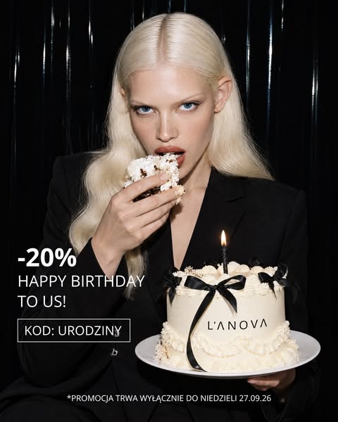 Skorzystaj póki trwa -20% | kod: URODZINY