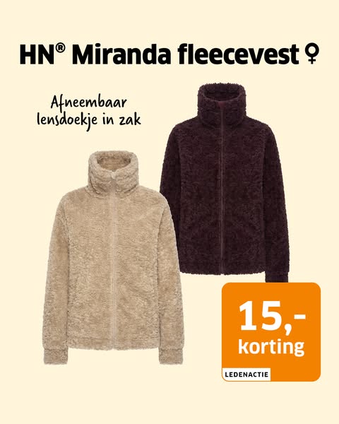 15,- Korting