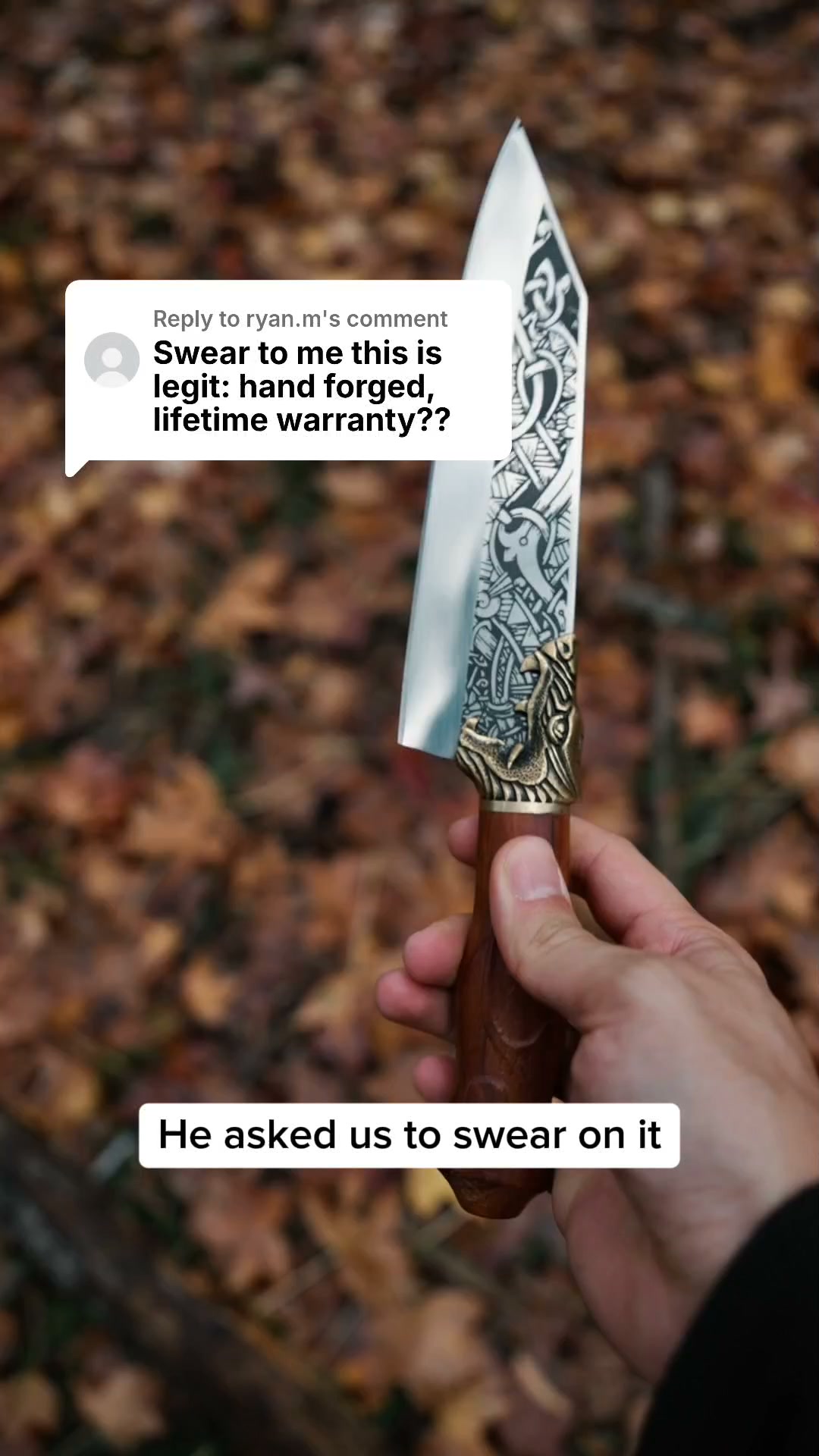 Some Knives are Tools. This one is Art.
