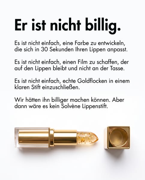 Farbe, die bleibt. Lippen, die atmen.