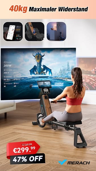 MERACH R15 Pro: 130cm Schiene & 160kg Tragkraft!