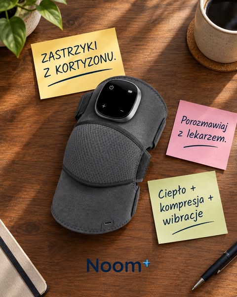 Zastrzyk pomógł na chwilę? A co z kolanem każdego wieczoru?